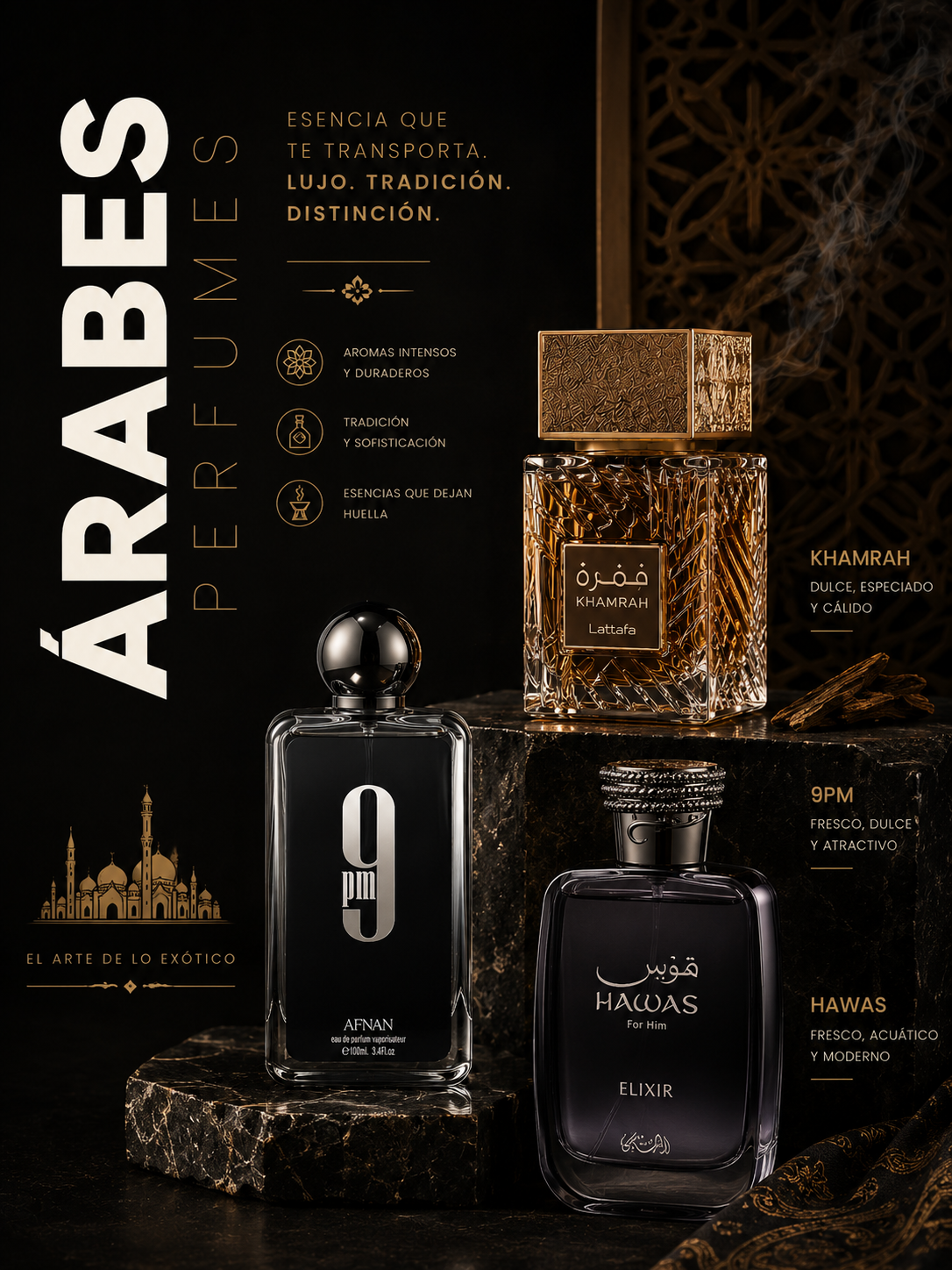 Perfumes Árabes